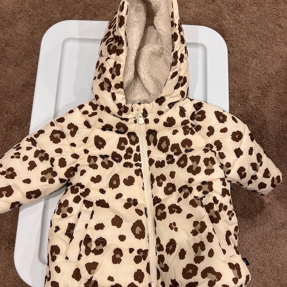 GAP Baby Jacket with Brown Pattern